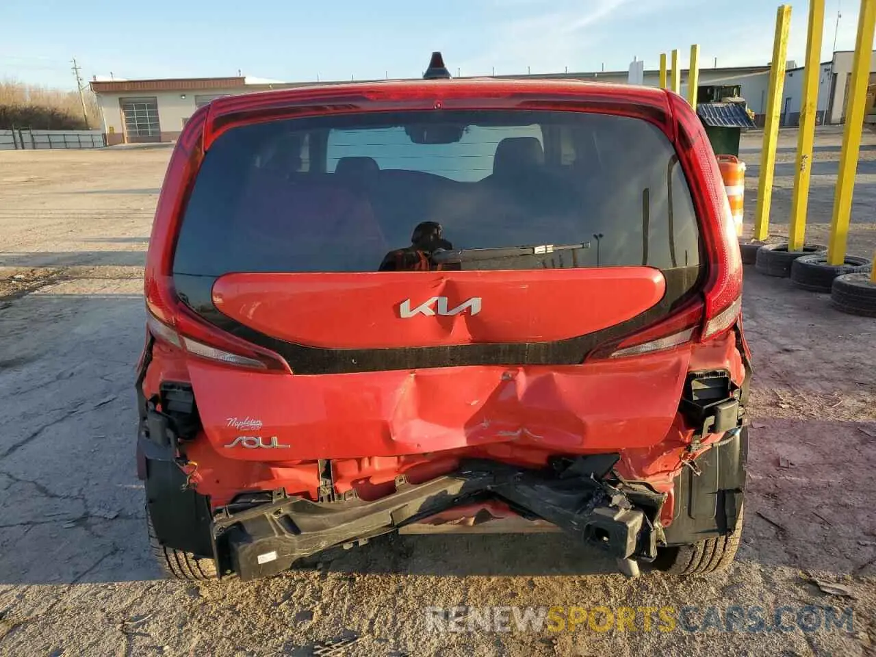 6 Photograph of a damaged car KNDJ23AU9N7158482 KIA SOUL 2022