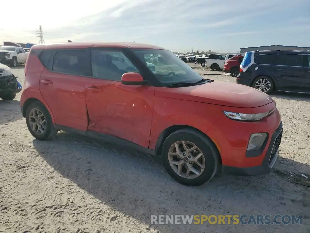 4 Photograph of a damaged car KNDJ23AU9N7171829 KIA SOUL 2022