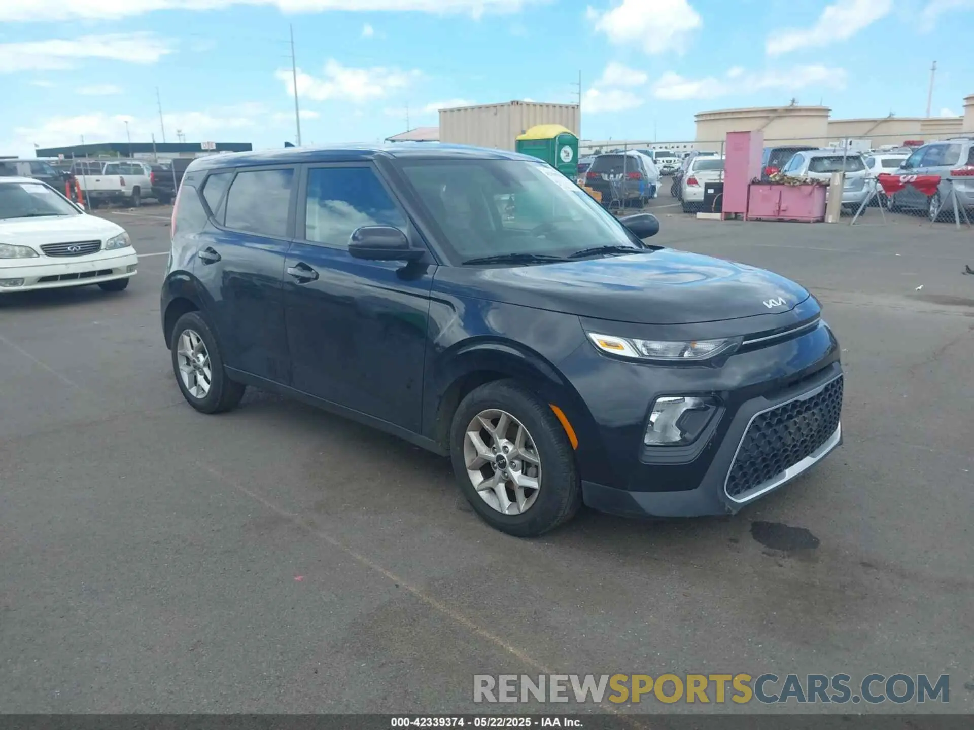 1 Photograph of a damaged car KNDJ23AU9N7171832 KIA SOUL 2022