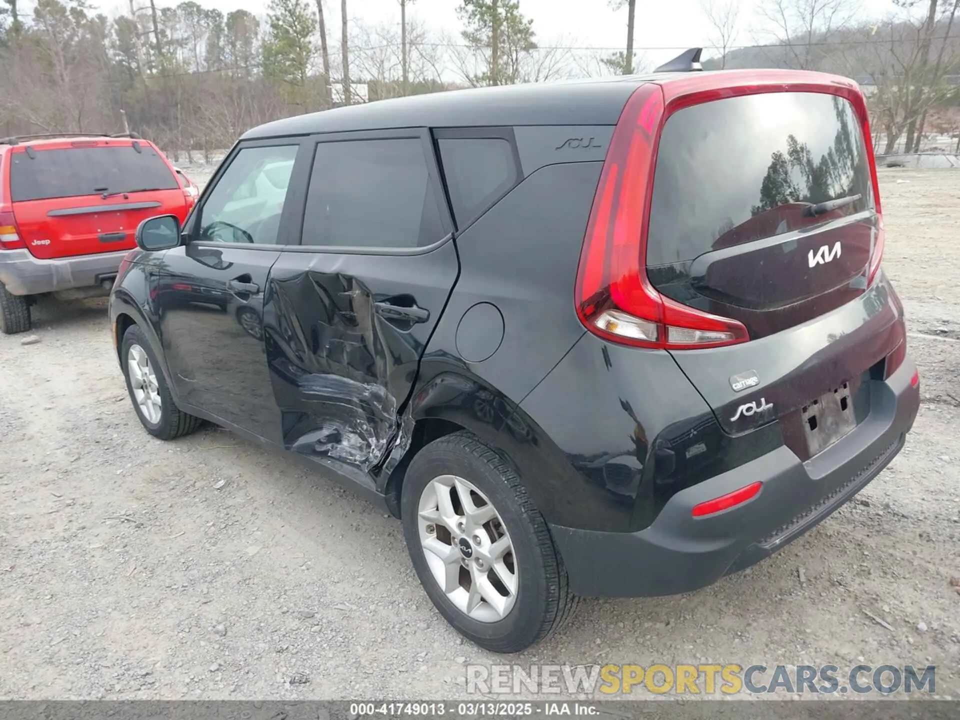 3 Photograph of a damaged car KNDJ23AU9N7183964 KIA SOUL 2022