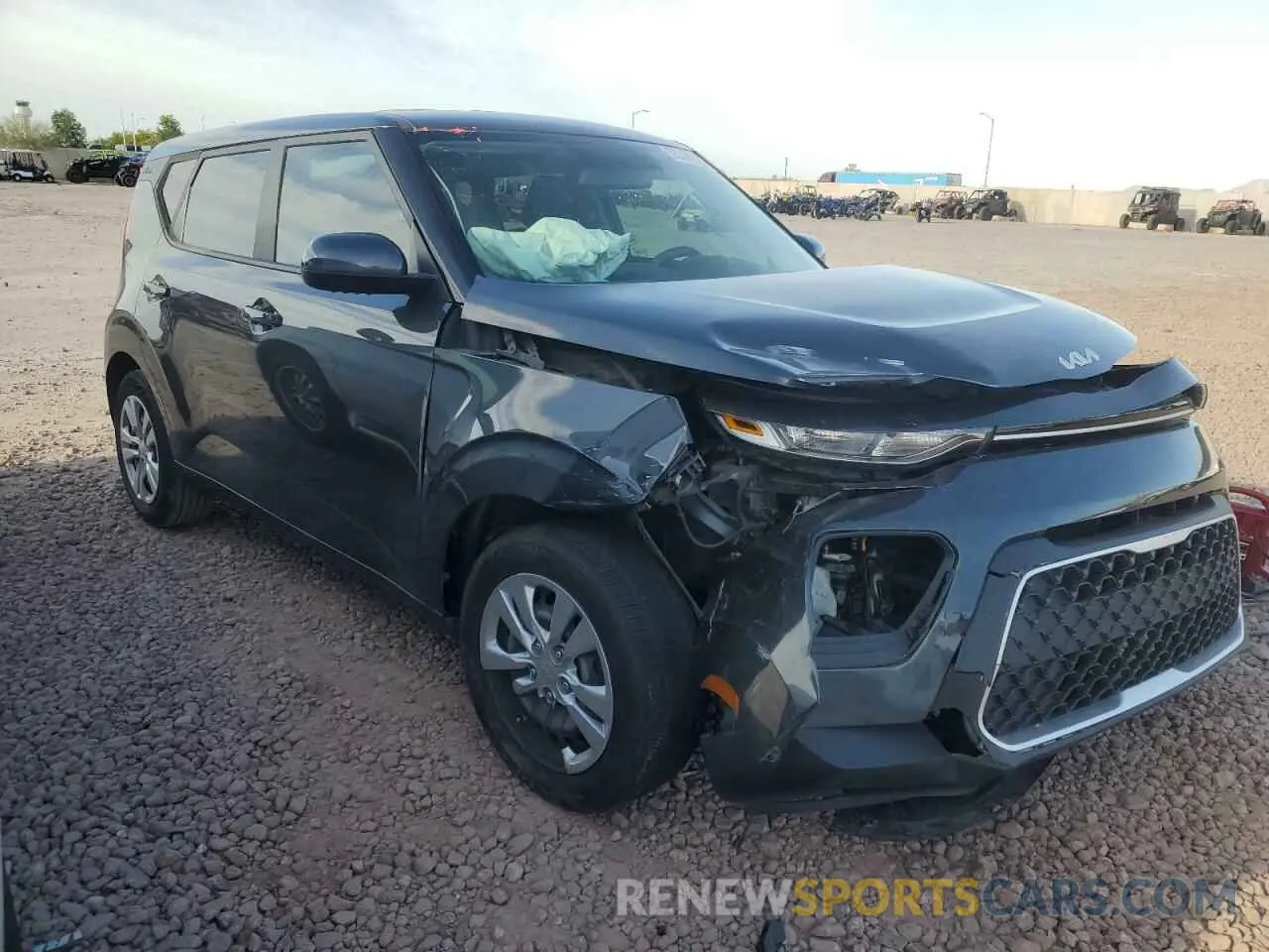 4 Photograph of a damaged car KNDJ23AU9N7802126 KIA SOUL 2022