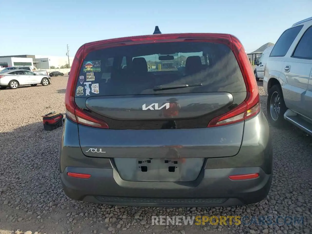 6 Photograph of a damaged car KNDJ23AU9N7802126 KIA SOUL 2022