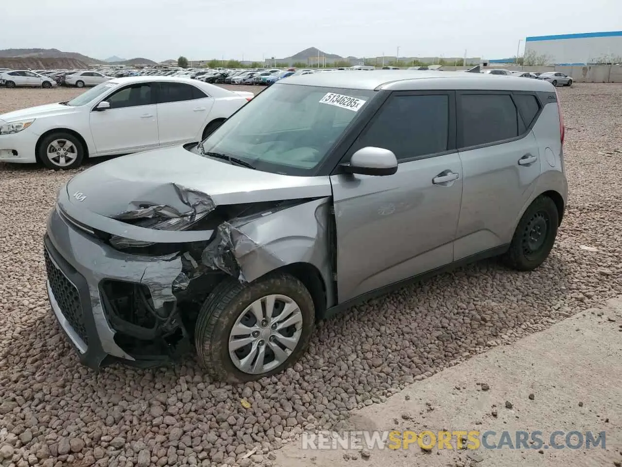1 Photograph of a damaged car KNDJ23AU9N7815278 KIA SOUL 2022