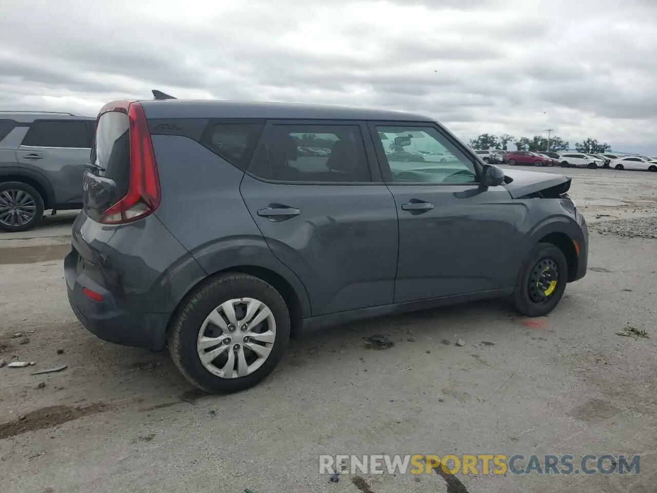 3 Photograph of a damaged car KNDJ23AU9N7821226 KIA SOUL 2022