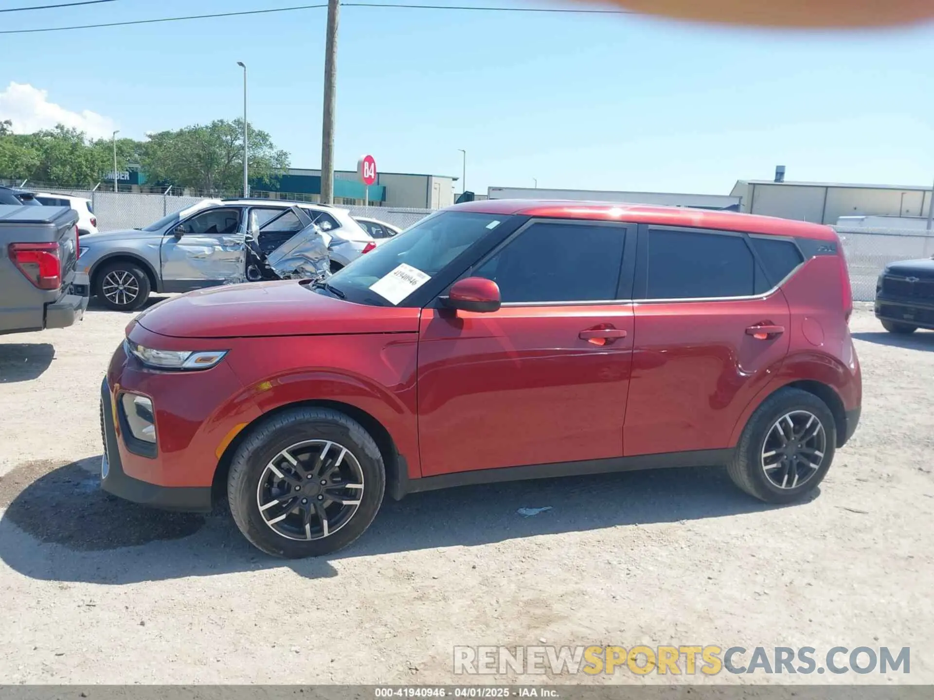 14 Photograph of a damaged car KNDJ23AU9N7825549 KIA SOUL 2022