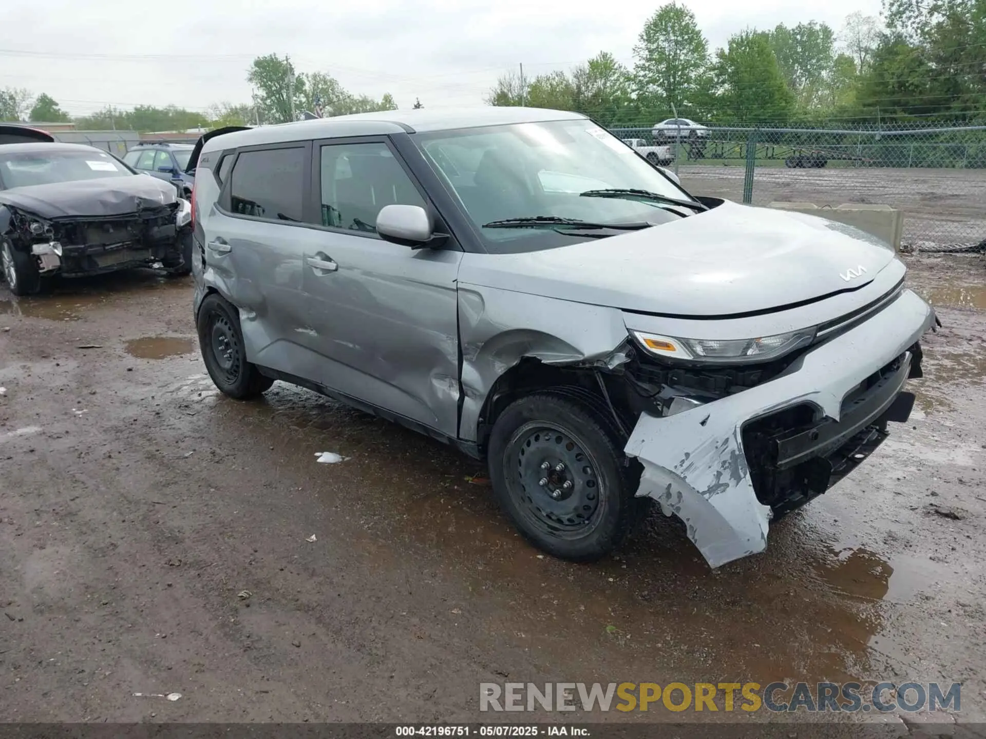 1 Photograph of a damaged car KNDJ23AU9N7828340 KIA SOUL 2022