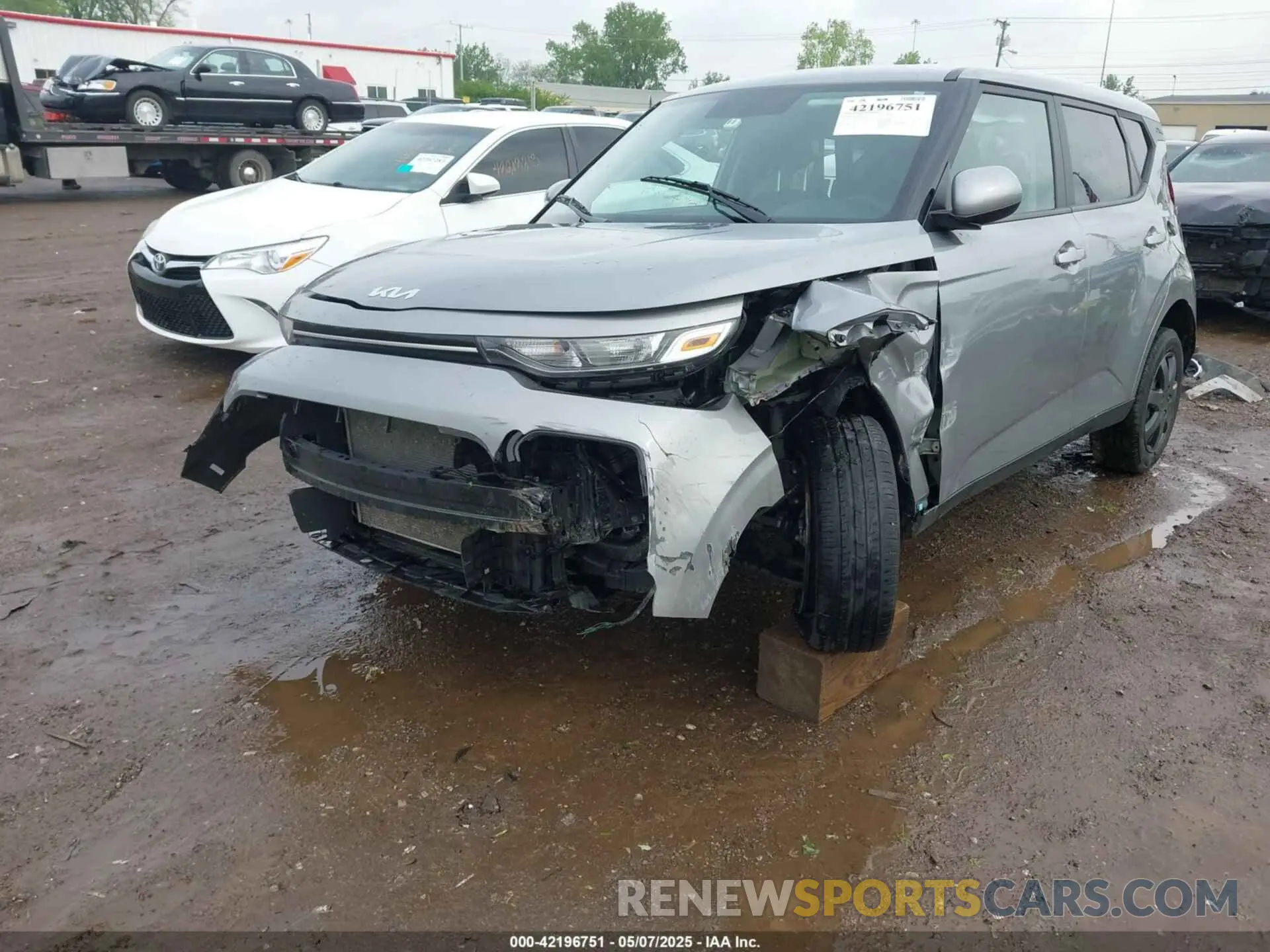 6 Photograph of a damaged car KNDJ23AU9N7828340 KIA SOUL 2022