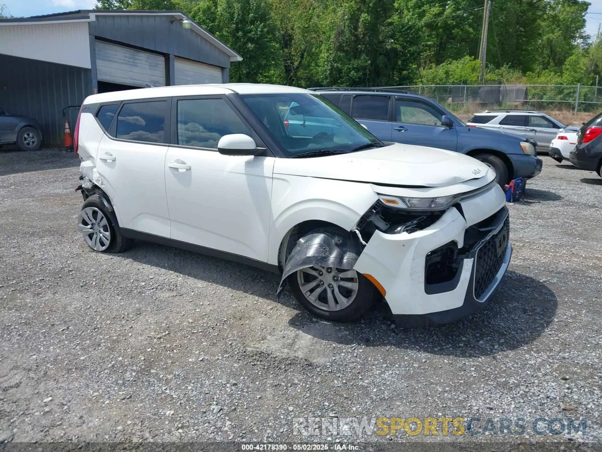 1 Photograph of a damaged car KNDJ23AU9N7830492 KIA SOUL 2022