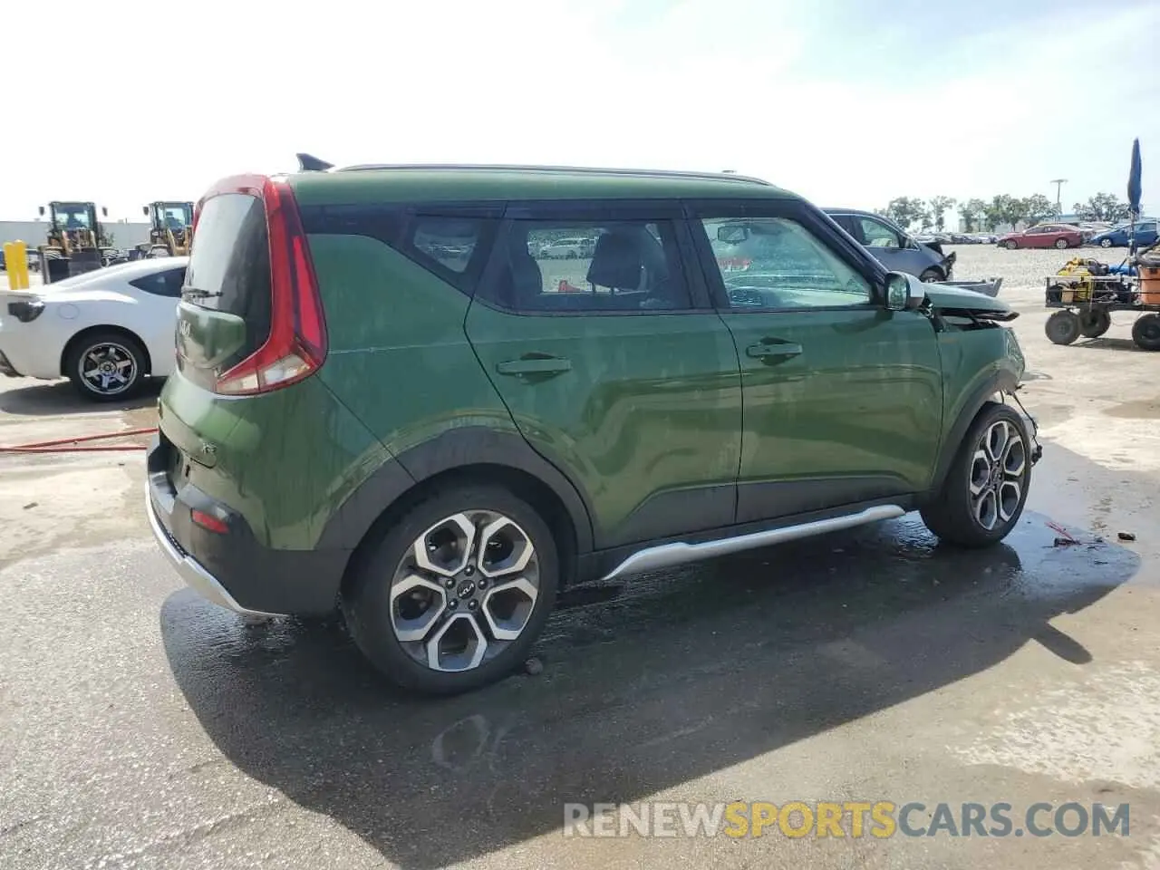 3 Photograph of a damaged car KNDJ23AUXN7155784 KIA SOUL 2022