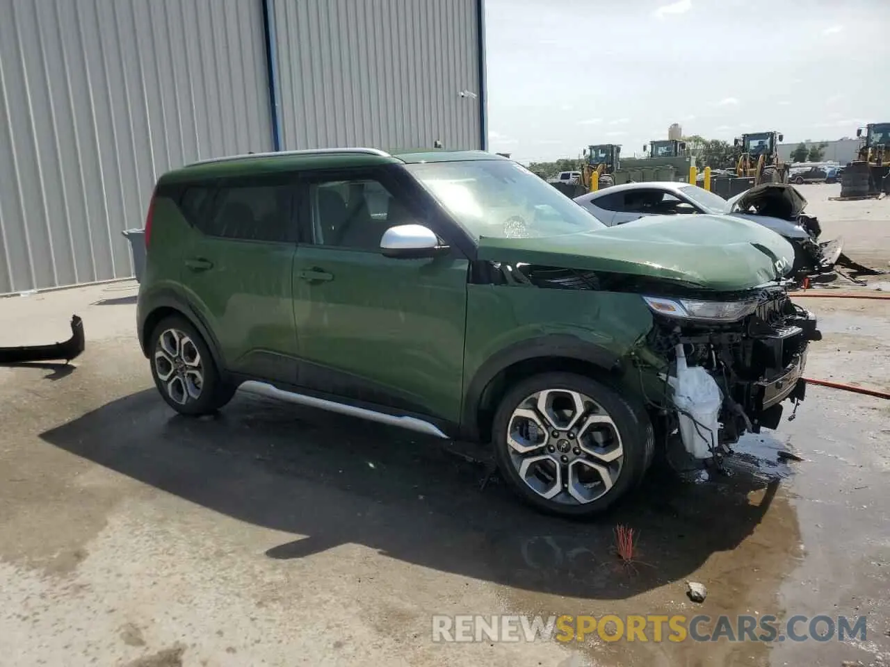 4 Photograph of a damaged car KNDJ23AUXN7155784 KIA SOUL 2022