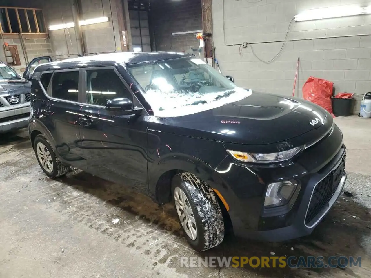 4 Photograph of a damaged car KNDJ23AUXN7162394 KIA SOUL 2022