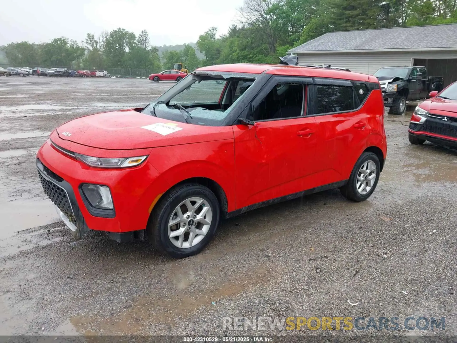 2 Photograph of a damaged car KNDJ23AUXN7180992 KIA SOUL 2022