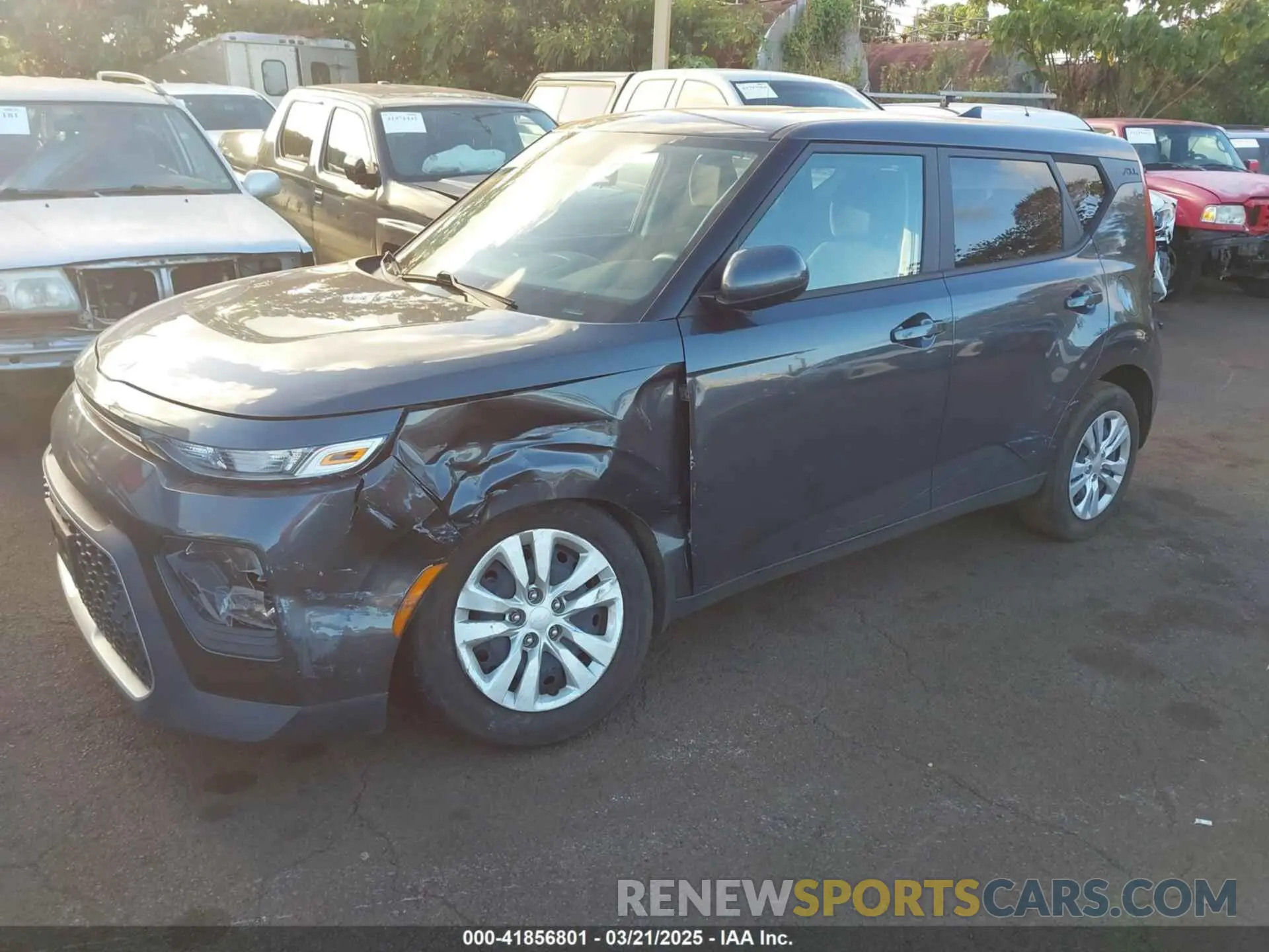 2 Photograph of a damaged car KNDJ23AUXN7804872 KIA SOUL 2022