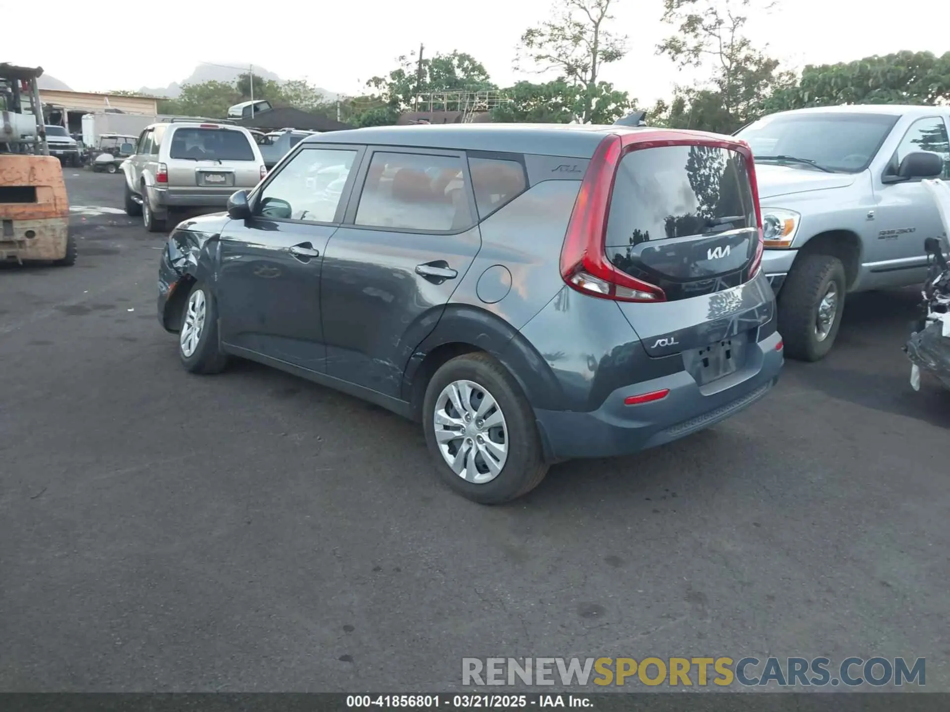 3 Photograph of a damaged car KNDJ23AUXN7804872 KIA SOUL 2022