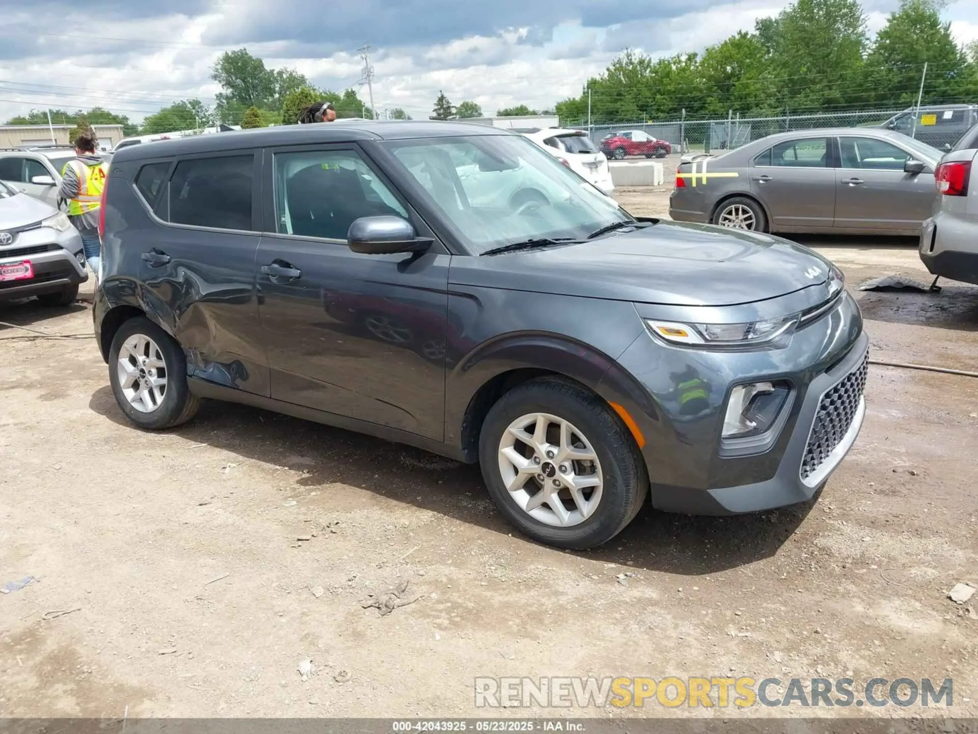1 Photograph of a damaged car KNDJ23AUXN7806945 KIA SOUL 2022