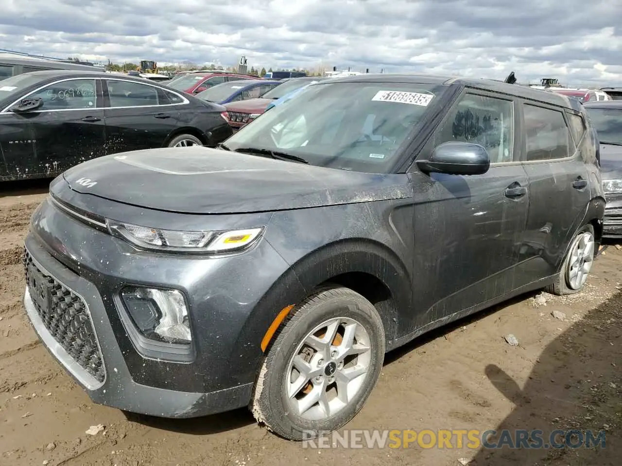 1 Photograph of a damaged car KNDJ23AUXN7832123 KIA SOUL 2022