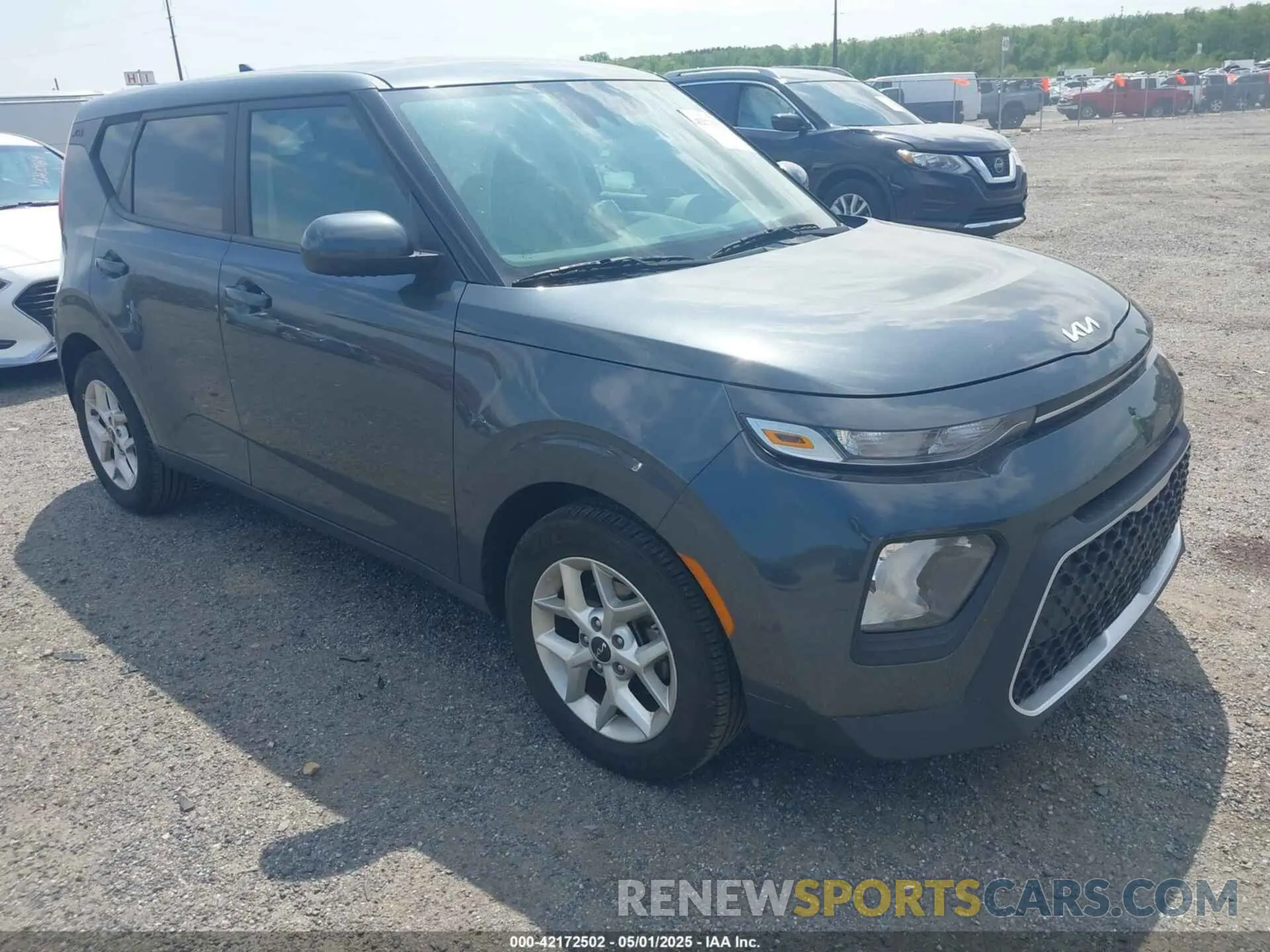 1 Photograph of a damaged car KNDJ23AUXN7836074 KIA SOUL 2022