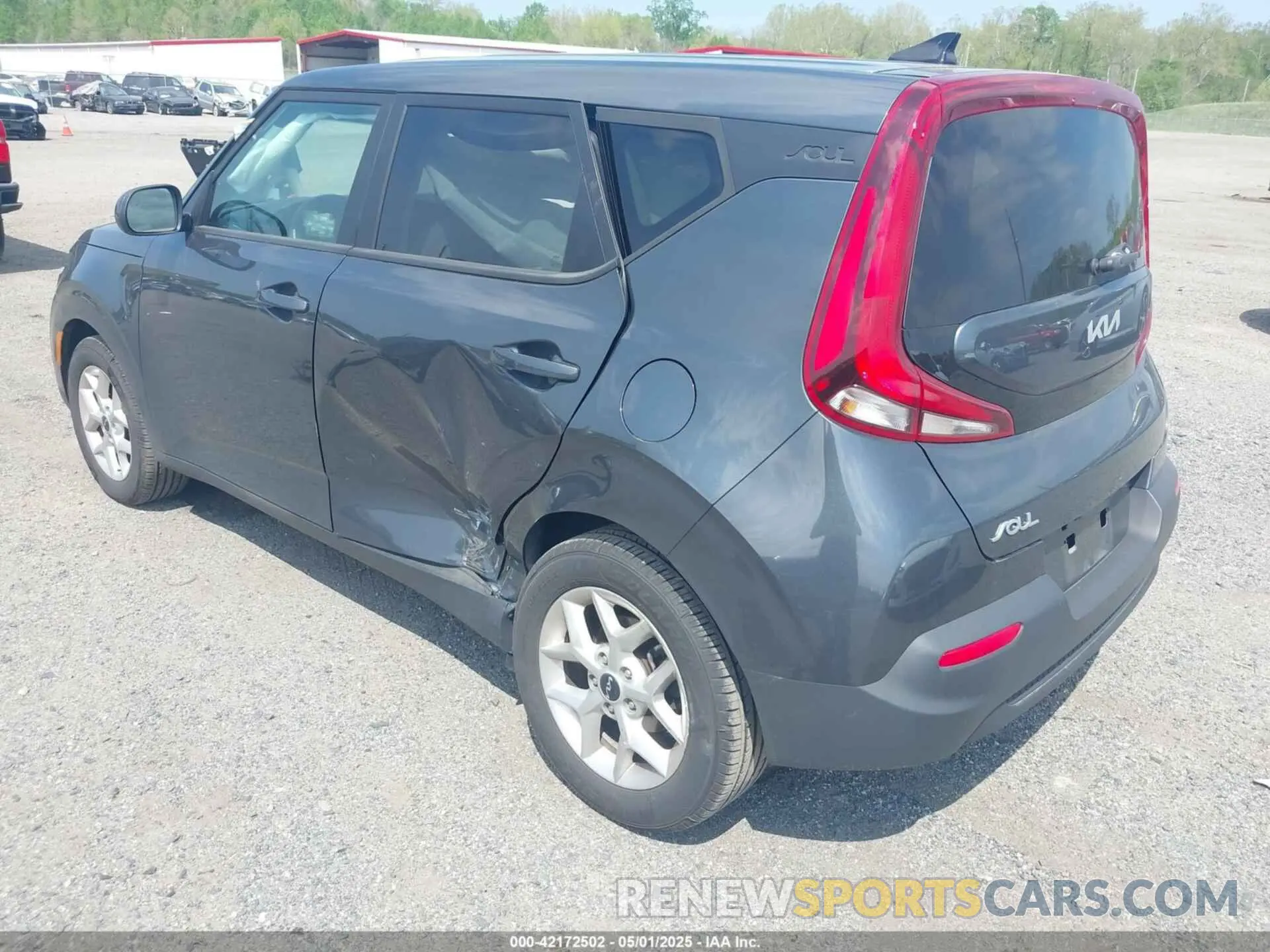 3 Photograph of a damaged car KNDJ23AUXN7836074 KIA SOUL 2022