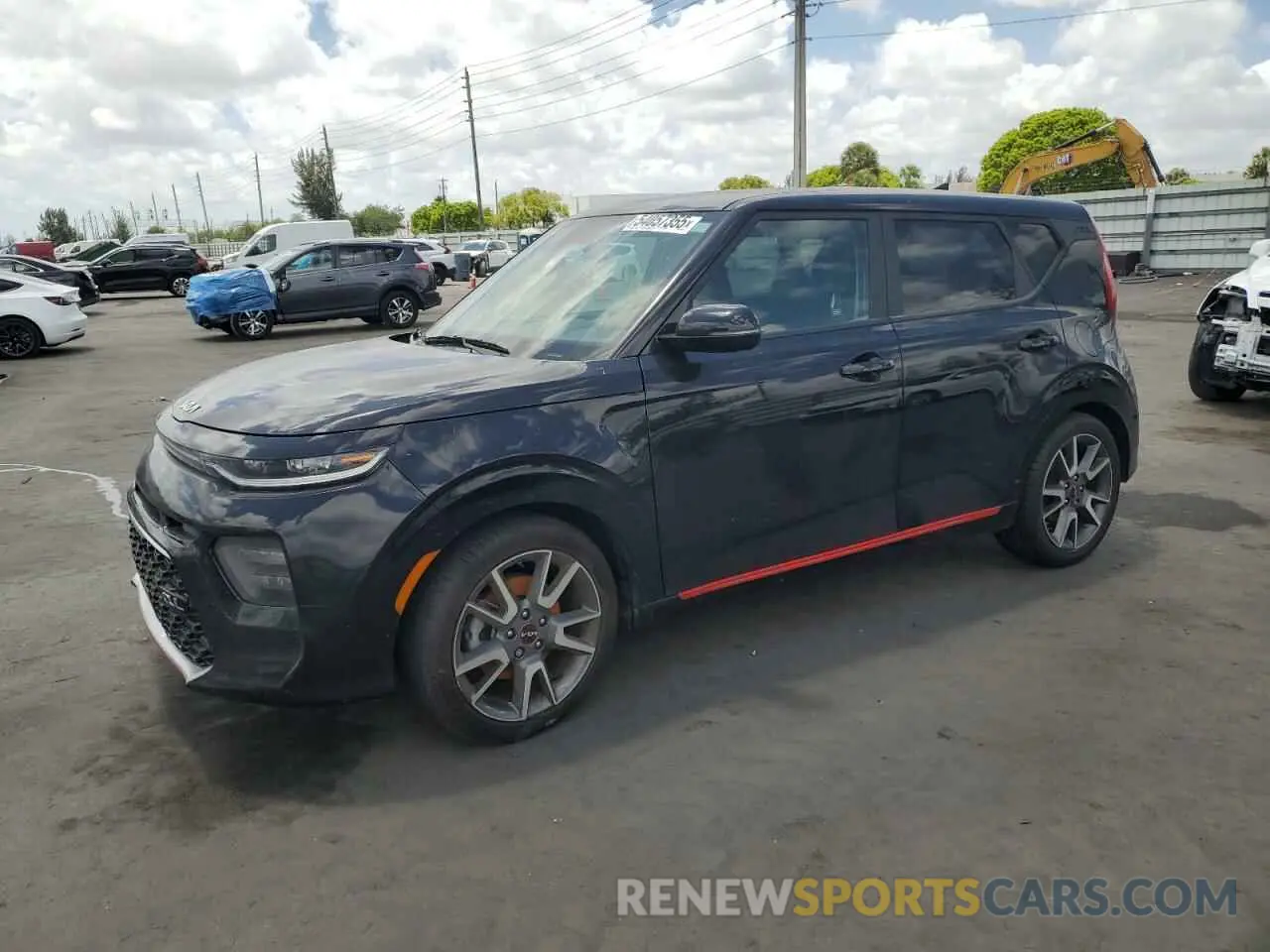 1 Photograph of a damaged car KNDJ53AF1N7167170 KIA SOUL 2022