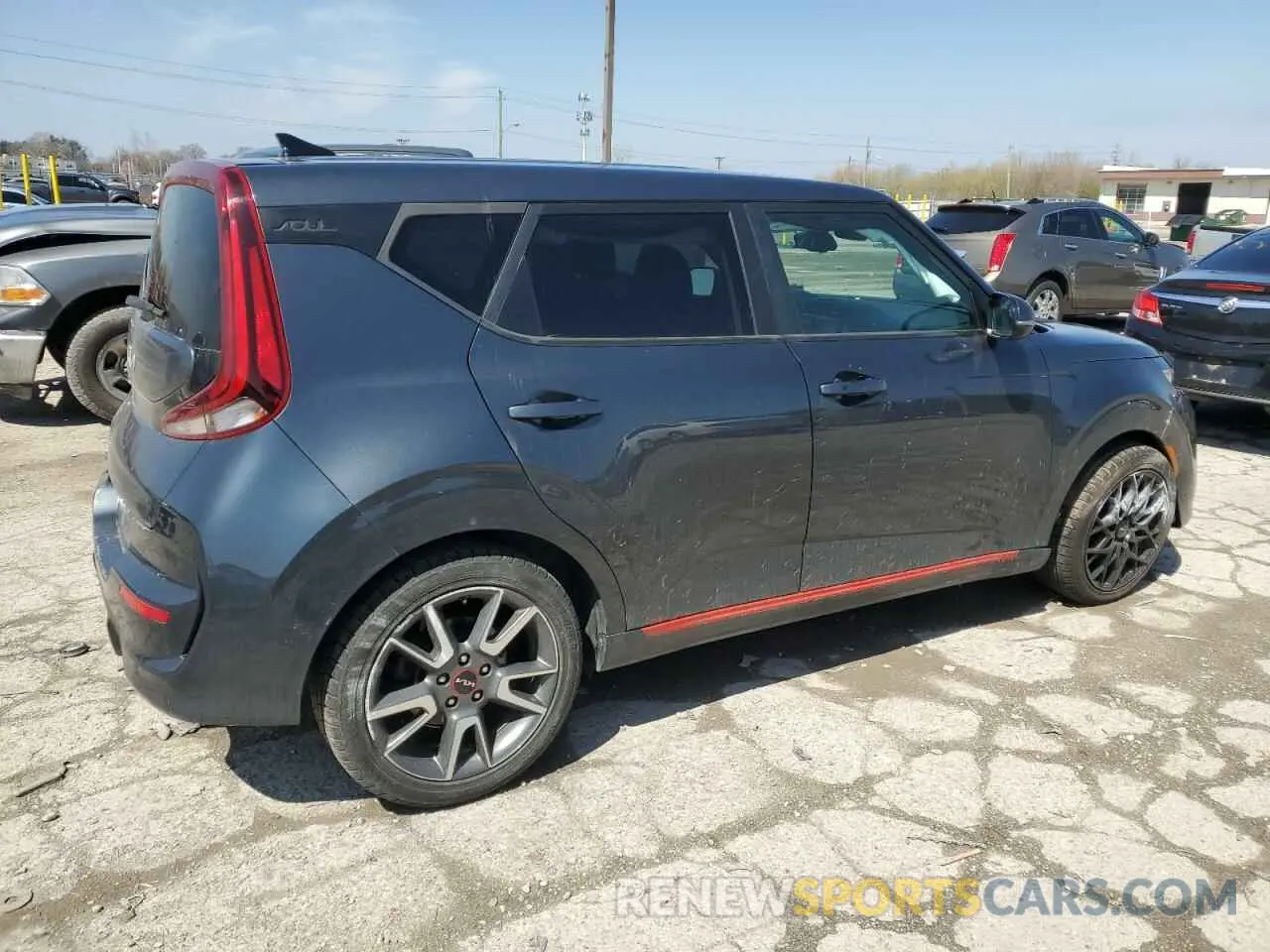 3 Photograph of a damaged car KNDJ53AF1N7818653 KIA SOUL 2022