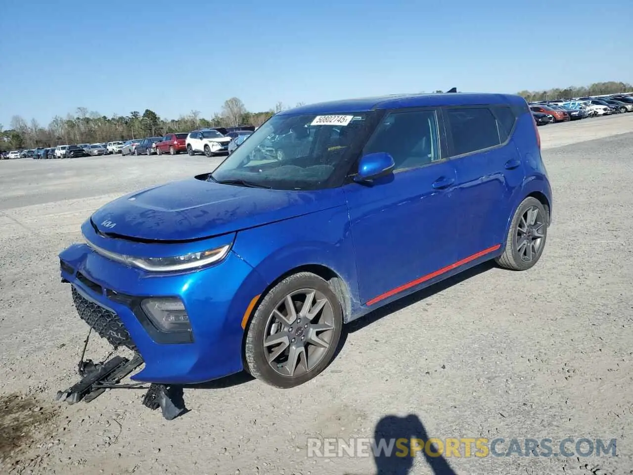 1 Photograph of a damaged car KNDJ53AF3N7818136 KIA SOUL 2022