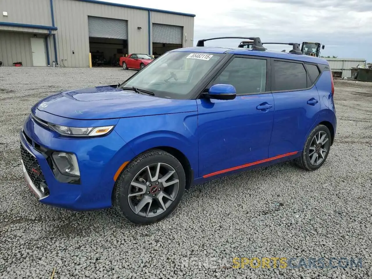 1 Photograph of a damaged car KNDJ63AU7N7816529 KIA SOUL 2022