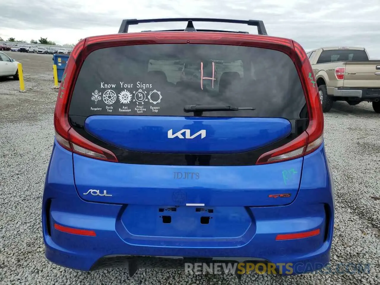 6 Photograph of a damaged car KNDJ63AU7N7816529 KIA SOUL 2022