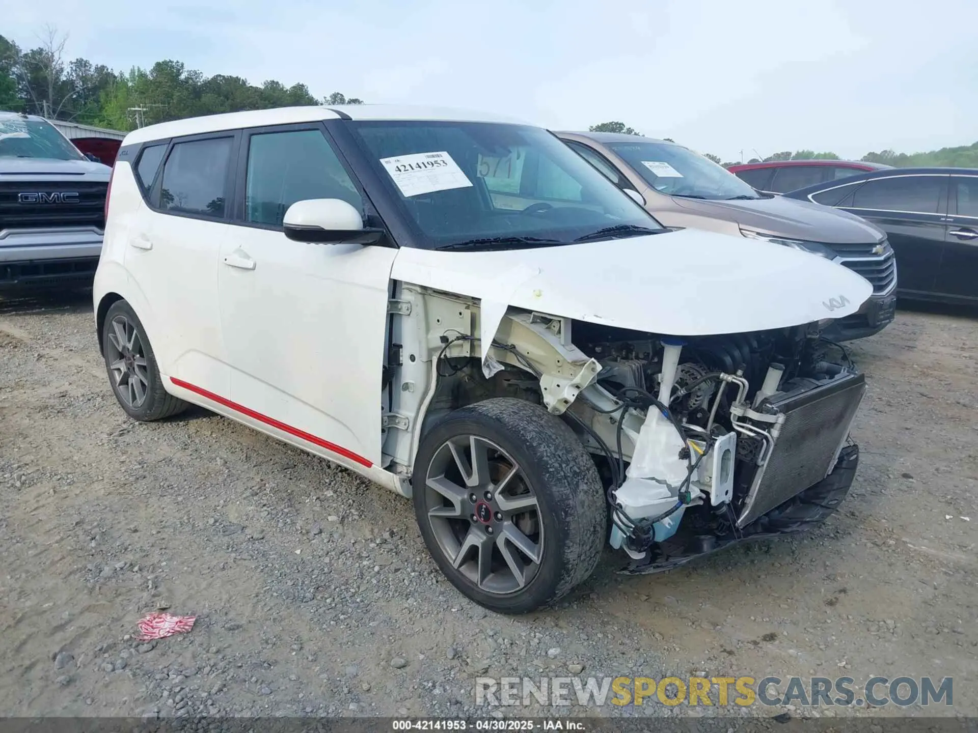 1 Photograph of a damaged car KNDJ63AU8N7151589 KIA SOUL 2022