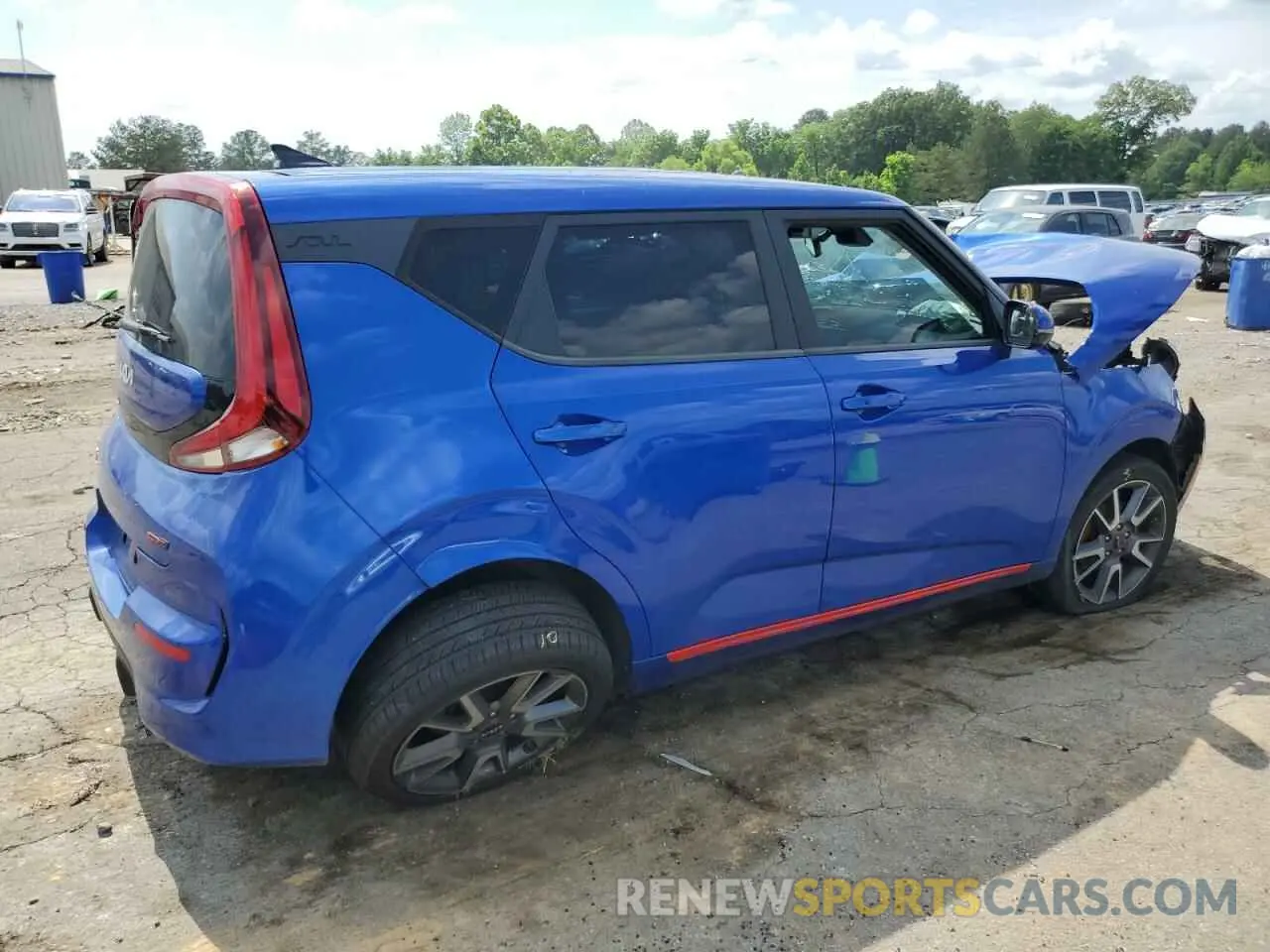 3 Photograph of a damaged car KNDJ63AU9N7826690 KIA SOUL 2022