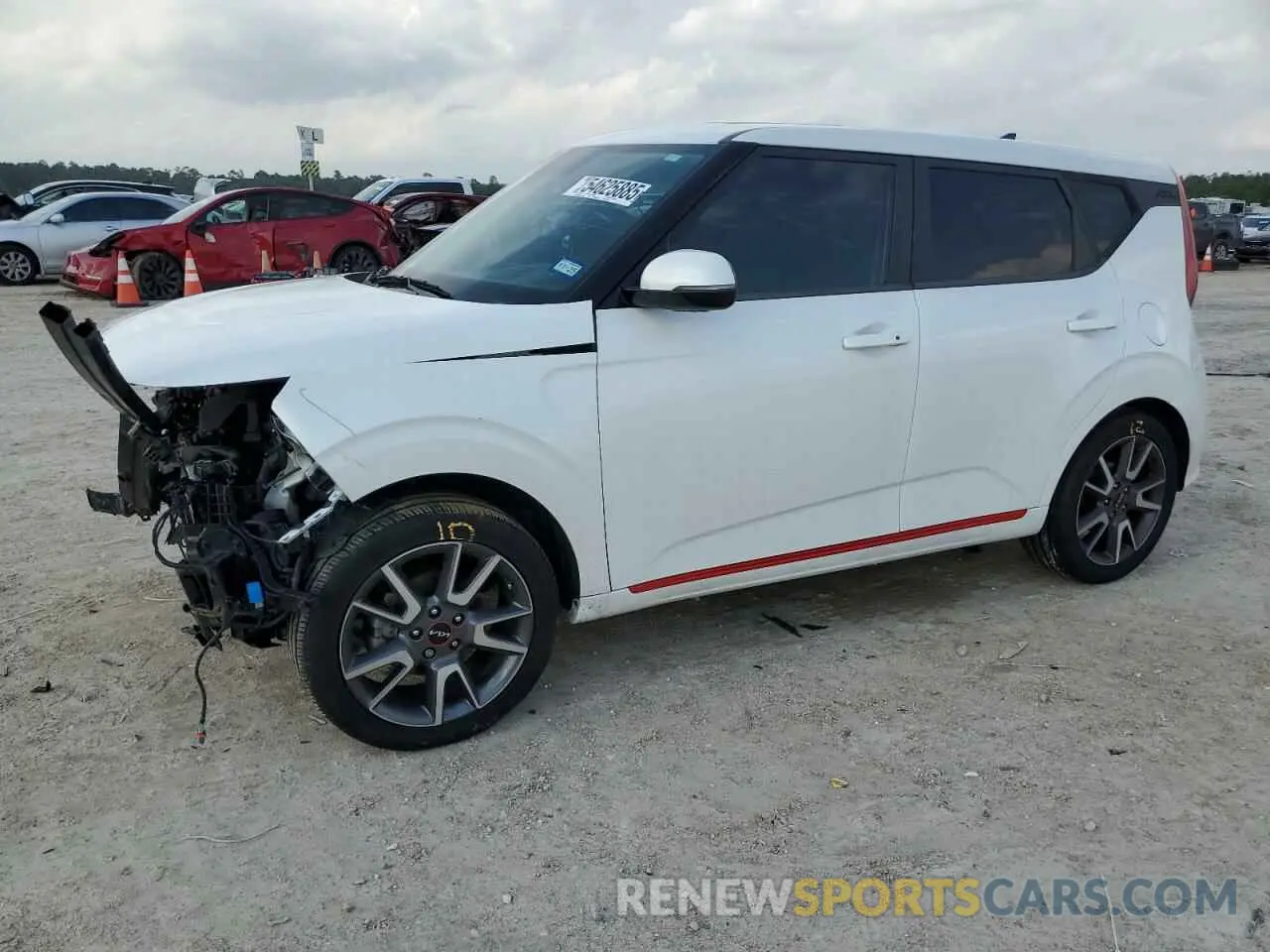1 Photograph of a damaged car KNDJ63AUXN7167115 KIA SOUL 2022