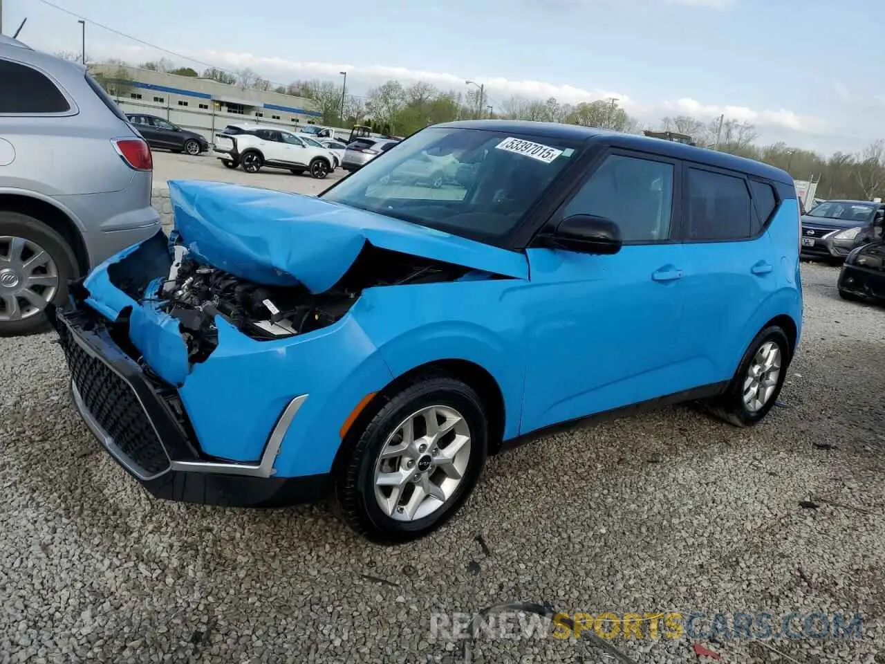 1 Photograph of a damaged car KNDJ23AU0P7190224 KIA SOUL 2023