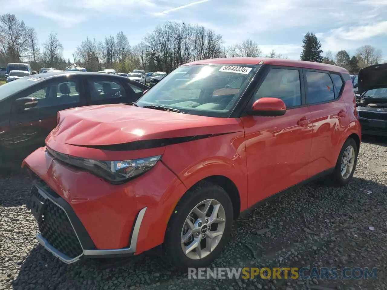 1 Photograph of a damaged car KNDJ23AU0P7195911 KIA SOUL 2023