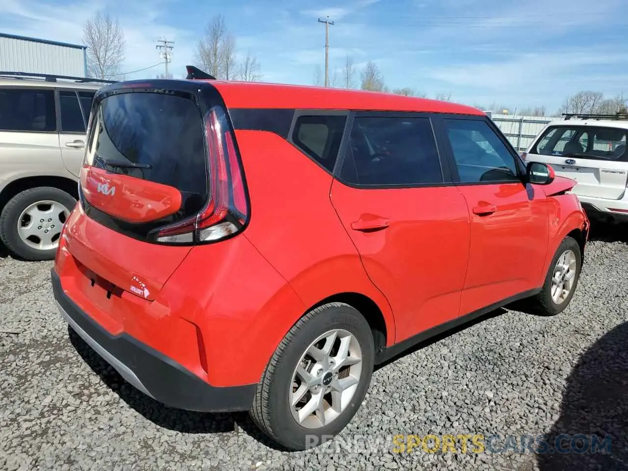 3 Photograph of a damaged car KNDJ23AU0P7195911 KIA SOUL 2023