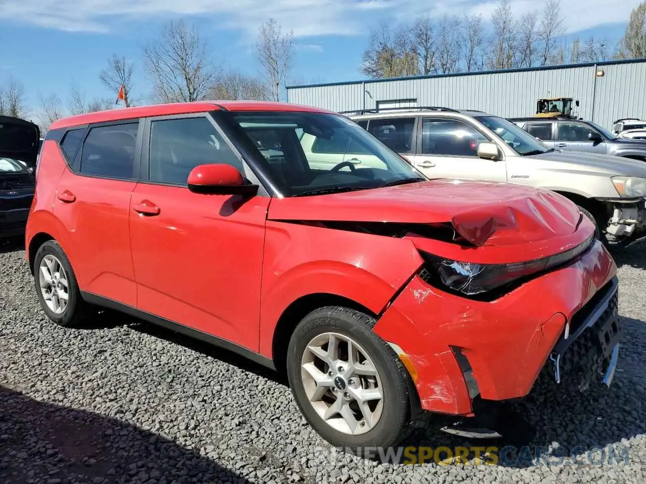 4 Photograph of a damaged car KNDJ23AU0P7195911 KIA SOUL 2023