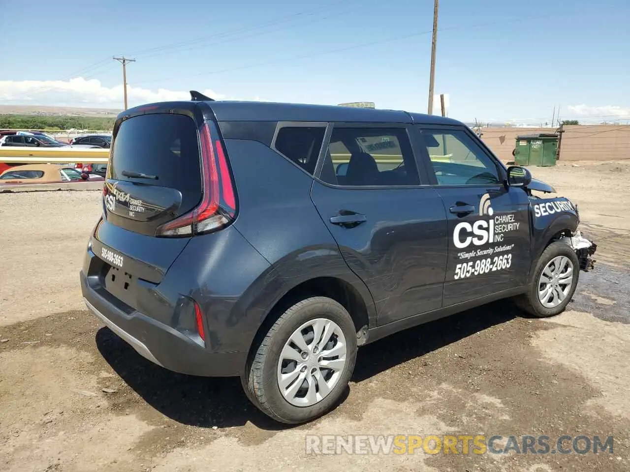 3 Photograph of a damaged car KNDJ23AU0P7202968 KIA SOUL 2023
