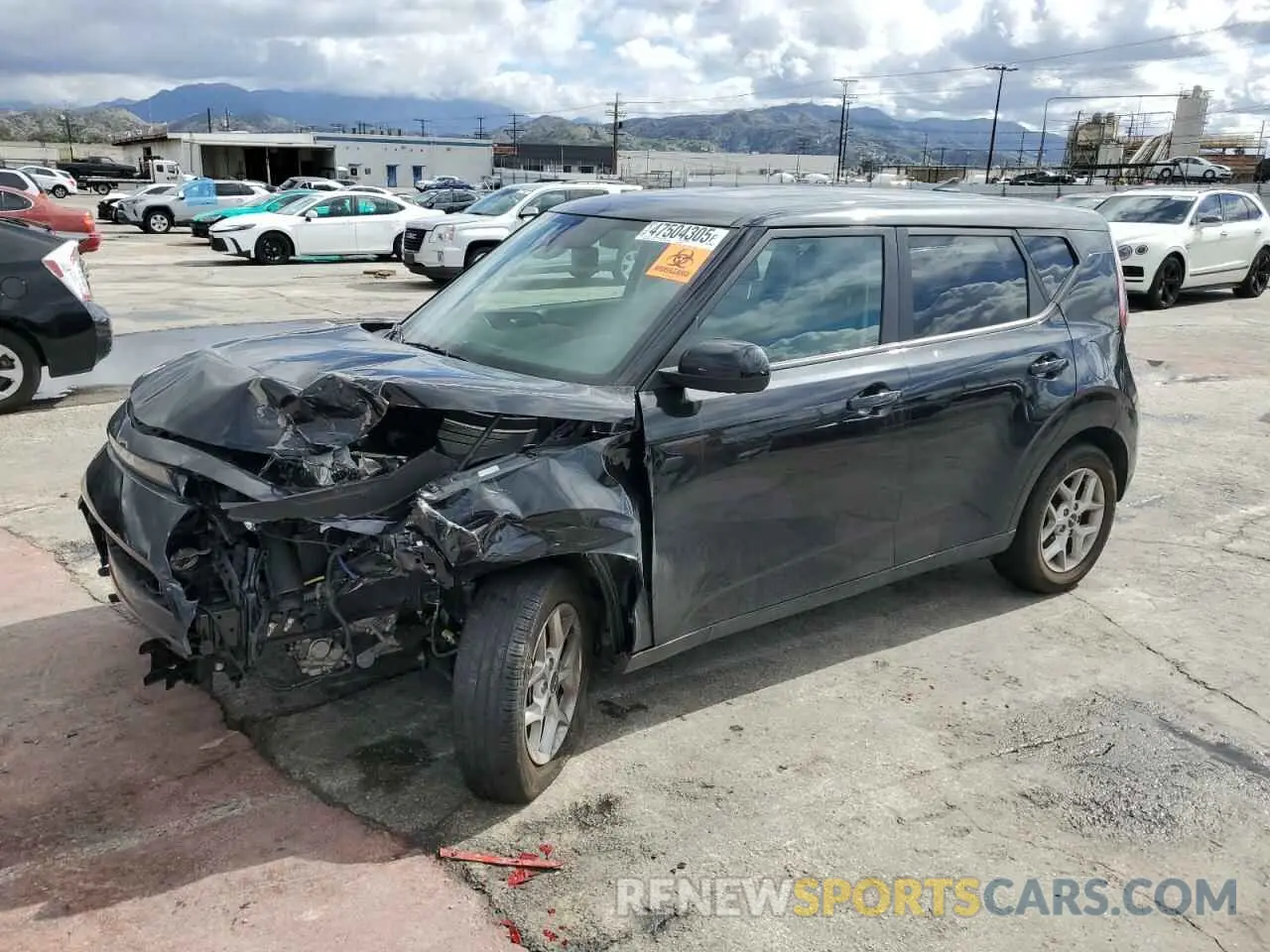 1 Photograph of a damaged car KNDJ23AU0P7848057 KIA SOUL 2023