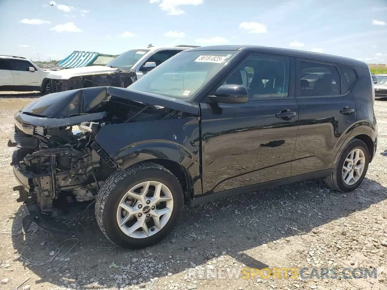 1 Photograph of a damaged car KNDJ23AU0P7849953 KIA SOUL 2023