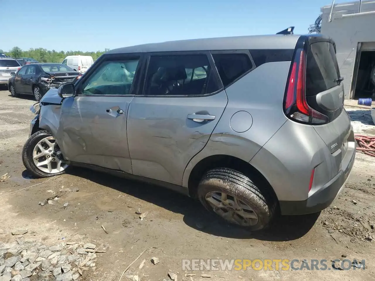 2 Photograph of a damaged car KNDJ23AU0P7873282 KIA SOUL 2023