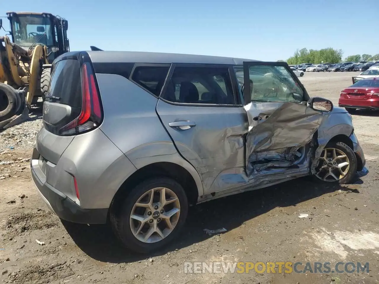 3 Photograph of a damaged car KNDJ23AU0P7873282 KIA SOUL 2023
