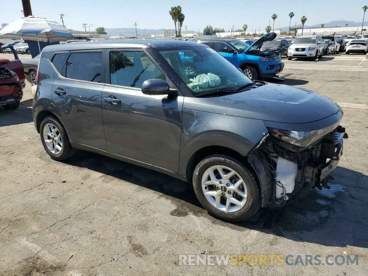 4 Photograph of a damaged car KNDJ23AU0P7881172 KIA SOUL 2023
