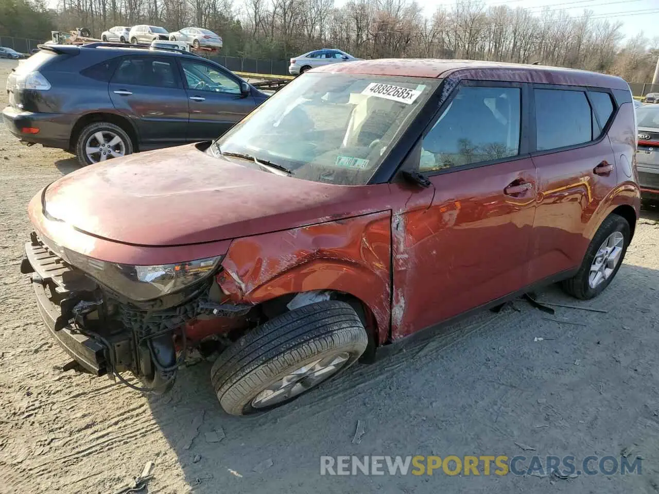 1 Photograph of a damaged car KNDJ23AU0P7887196 KIA SOUL 2023