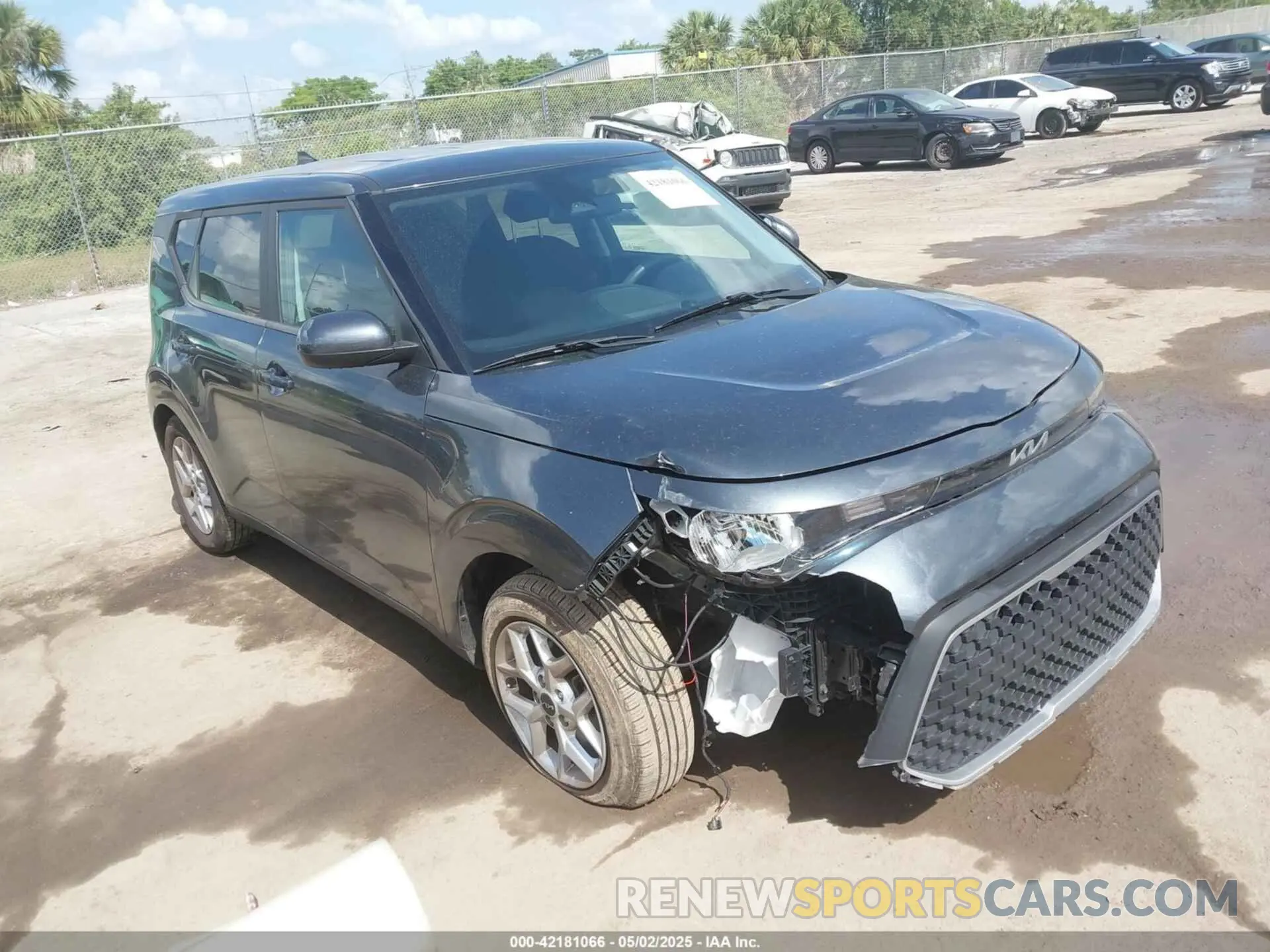 1 Photograph of a damaged car KNDJ23AU1P7196260 KIA SOUL 2023