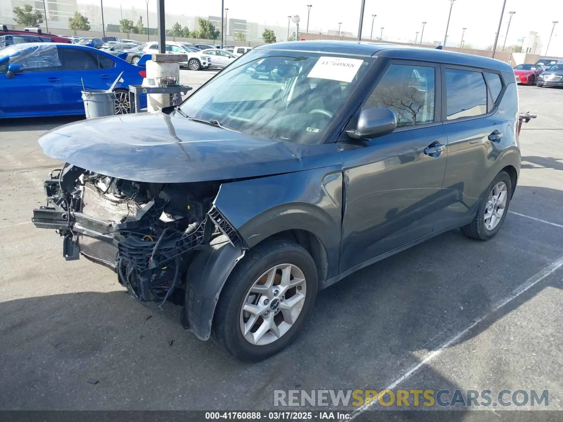 2 Photograph of a damaged car KNDJ23AU1P7199613 KIA SOUL 2023