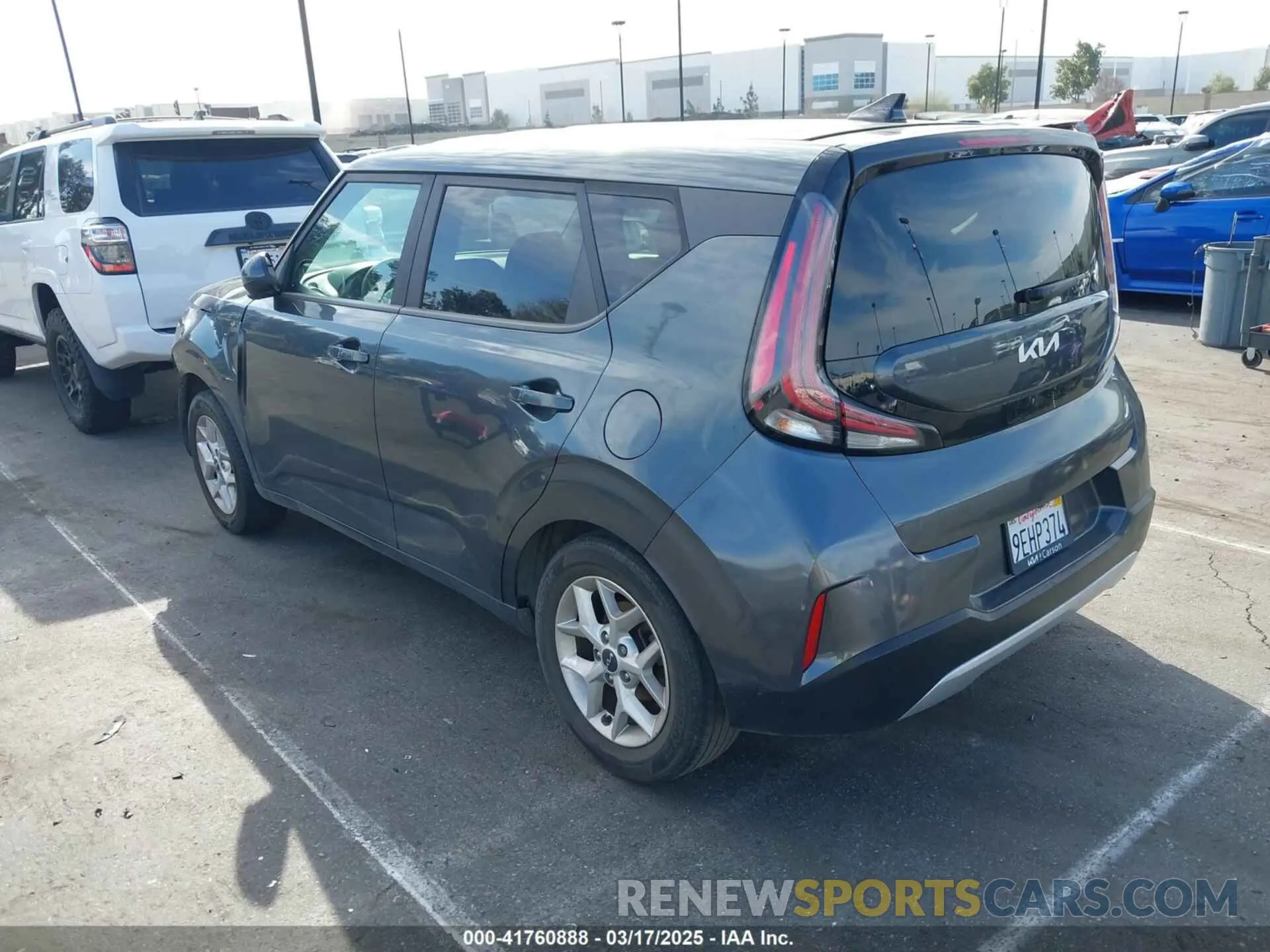 3 Photograph of a damaged car KNDJ23AU1P7199613 KIA SOUL 2023