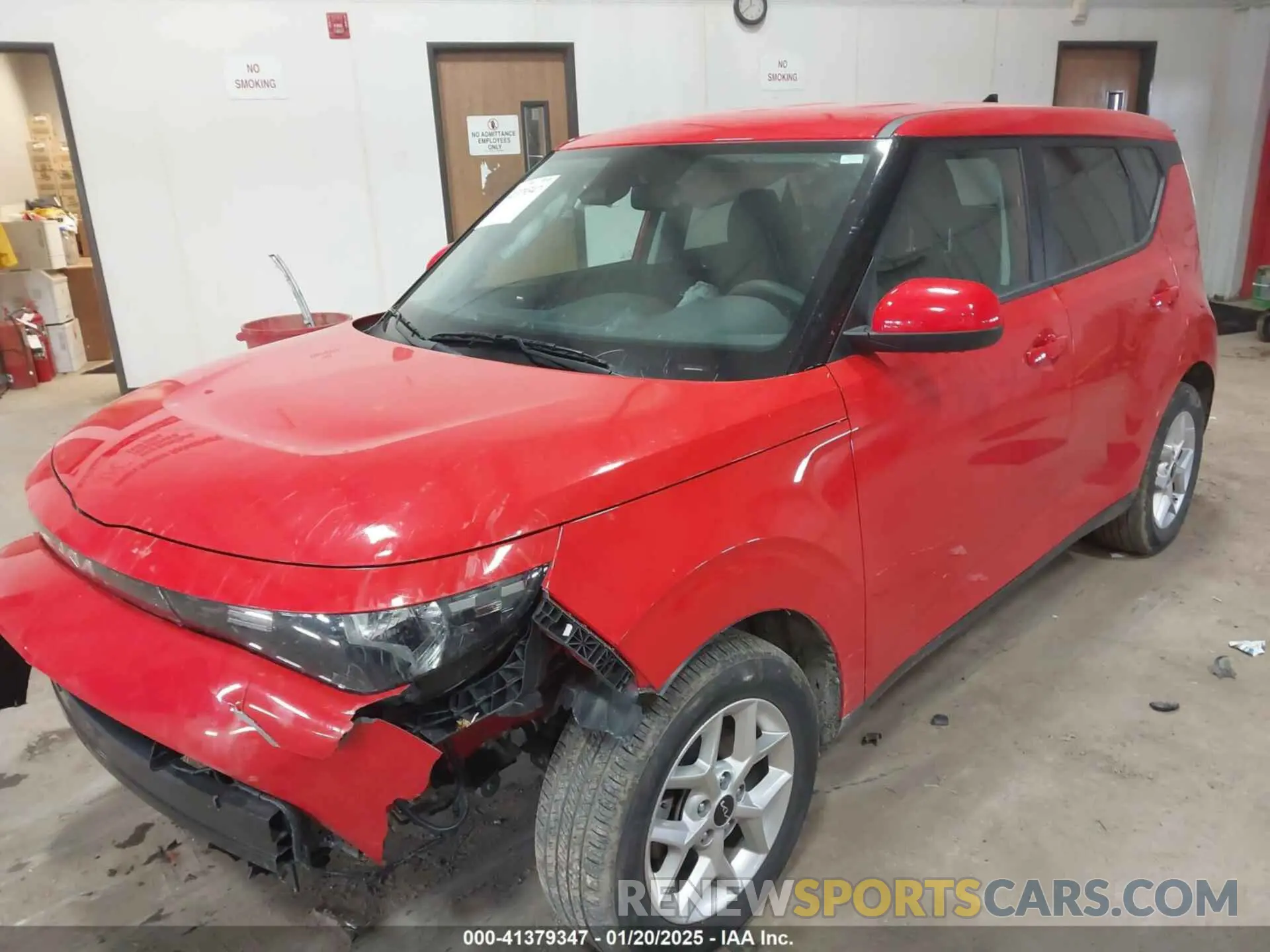 2 Photograph of a damaged car KNDJ23AU1P7205443 KIA SOUL 2023