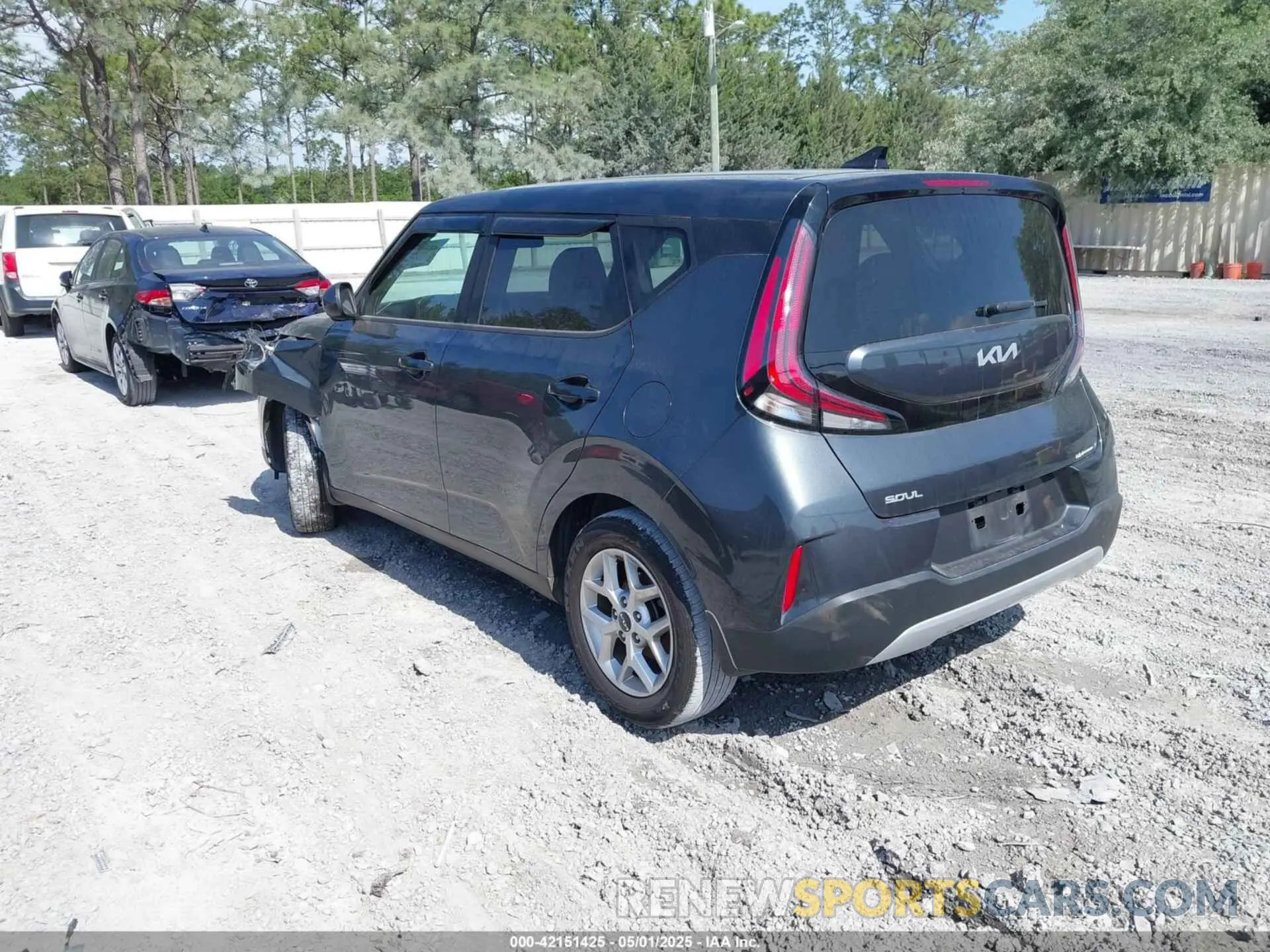 3 Photograph of a damaged car KNDJ23AU1P7207631 KIA SOUL 2023