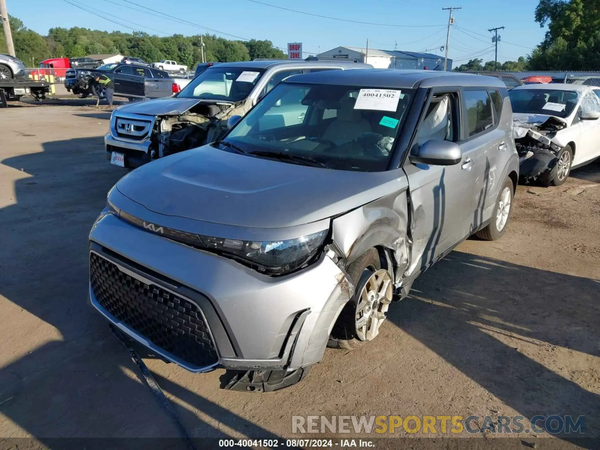 2 Photograph of a damaged car KNDJ23AU1P7867295 KIA SOUL 2023