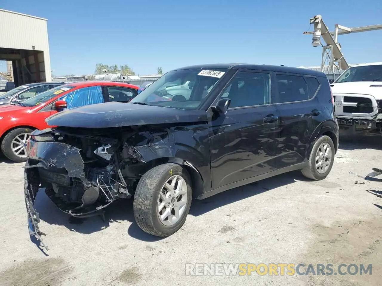 1 Photograph of a damaged car KNDJ23AU1P7871041 KIA SOUL 2023