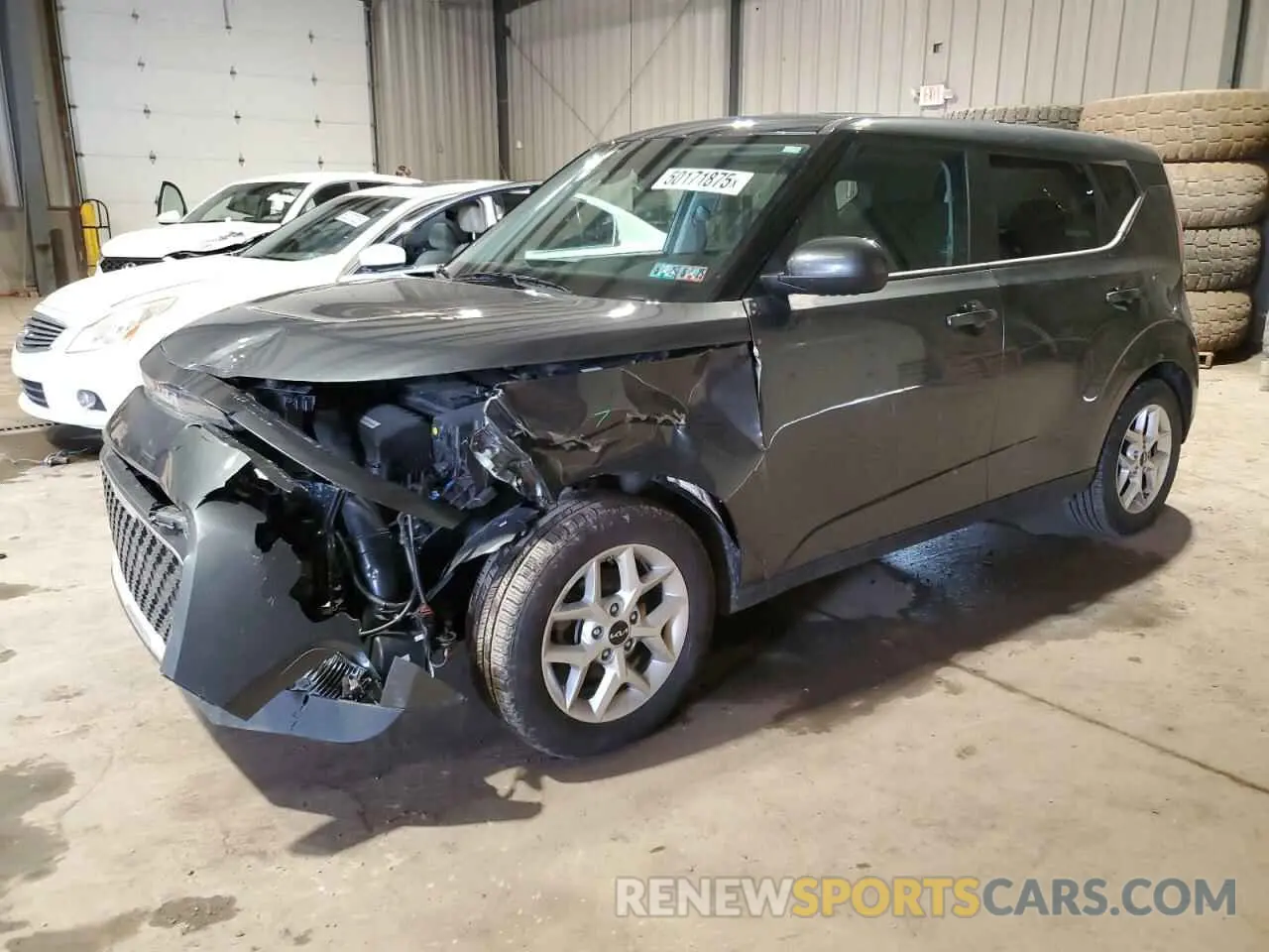 1 Photograph of a damaged car KNDJ23AU1P7879995 KIA SOUL 2023