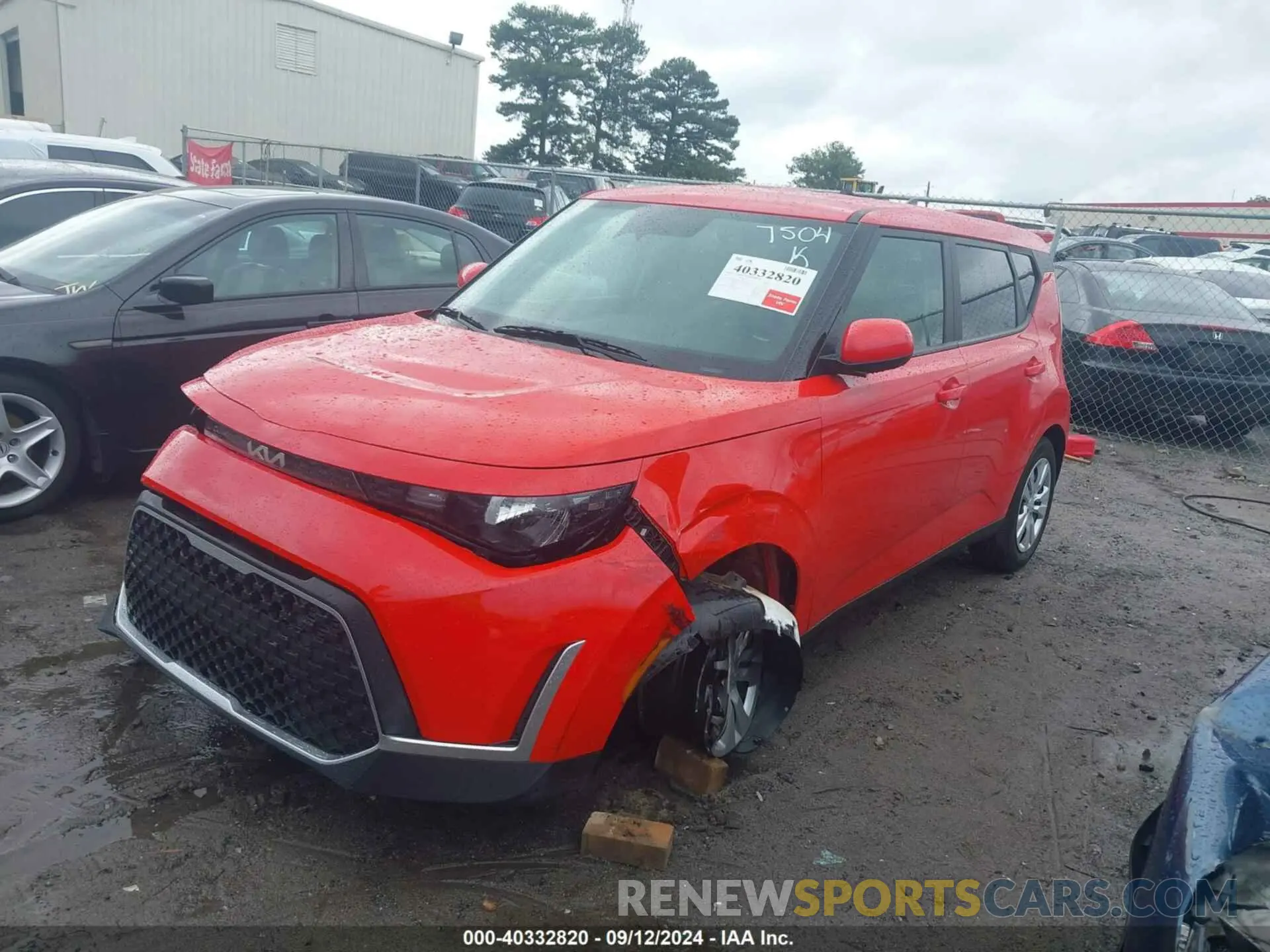 2 Photograph of a damaged car KNDJ23AU2P7187504 KIA SOUL 2023